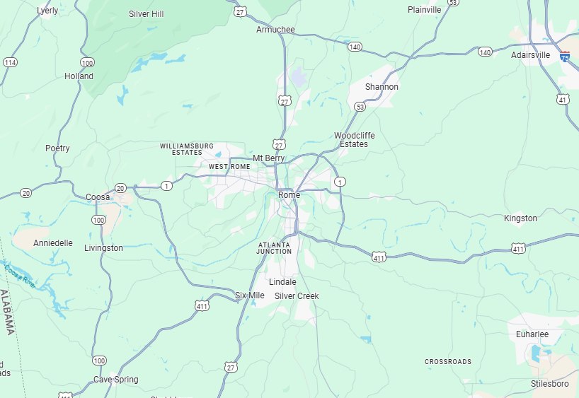 Service Areas